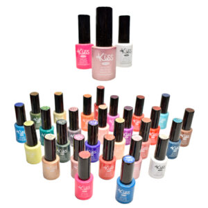 Esmaltes para uñas gelish marca kiss