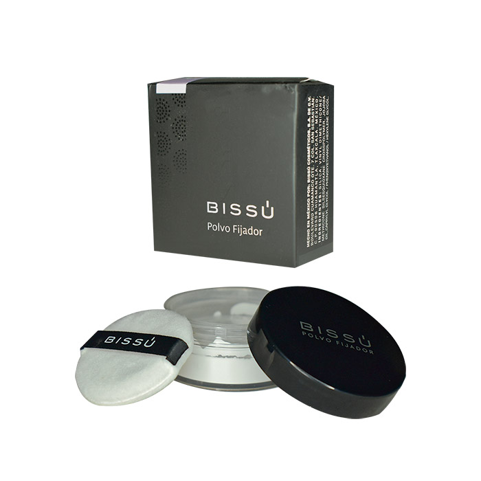 Polvos fijadores traslucidos Bissu con aplicador 8g