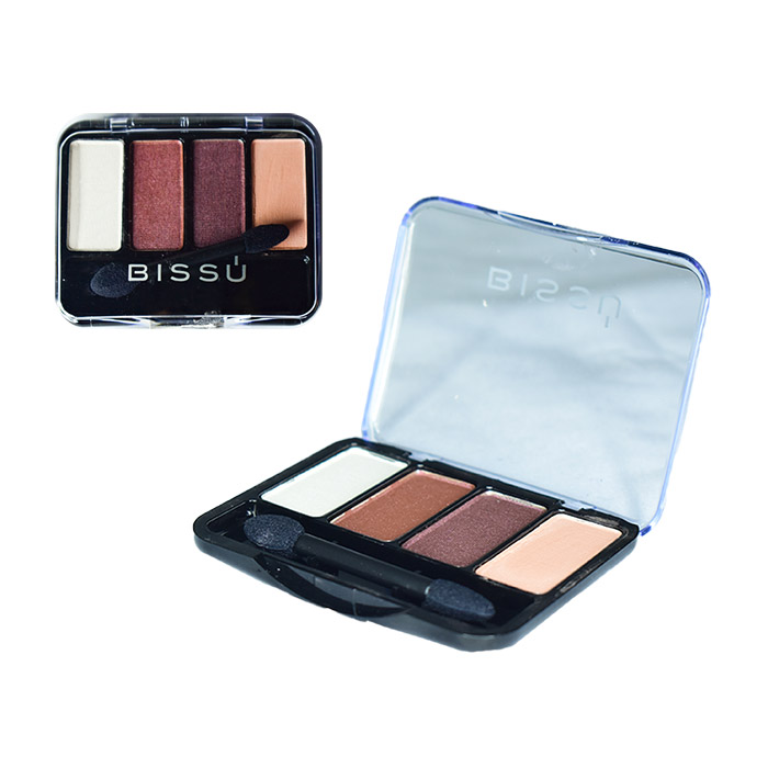 Cuarteto de sombras bissu con brocha aplicadora 11