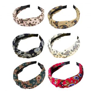 Diadema de tela con estampados surtidos