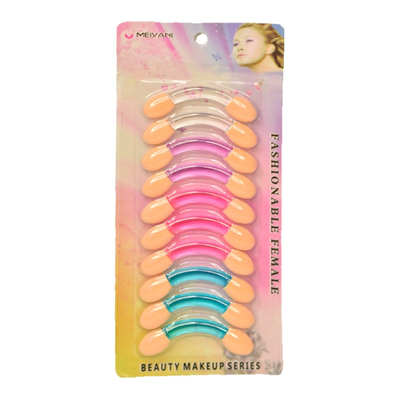 Set de aplicadores de sombra de 10 unidades en forma de arco Meiyani
