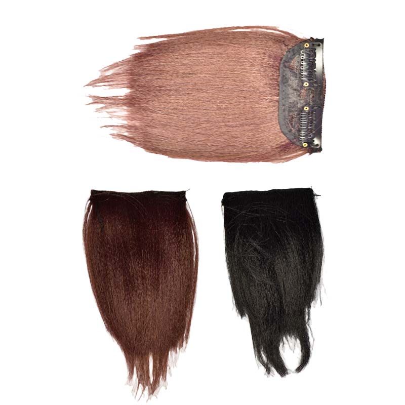 Extensiones de fleco pequeño para cabello normal-seco
