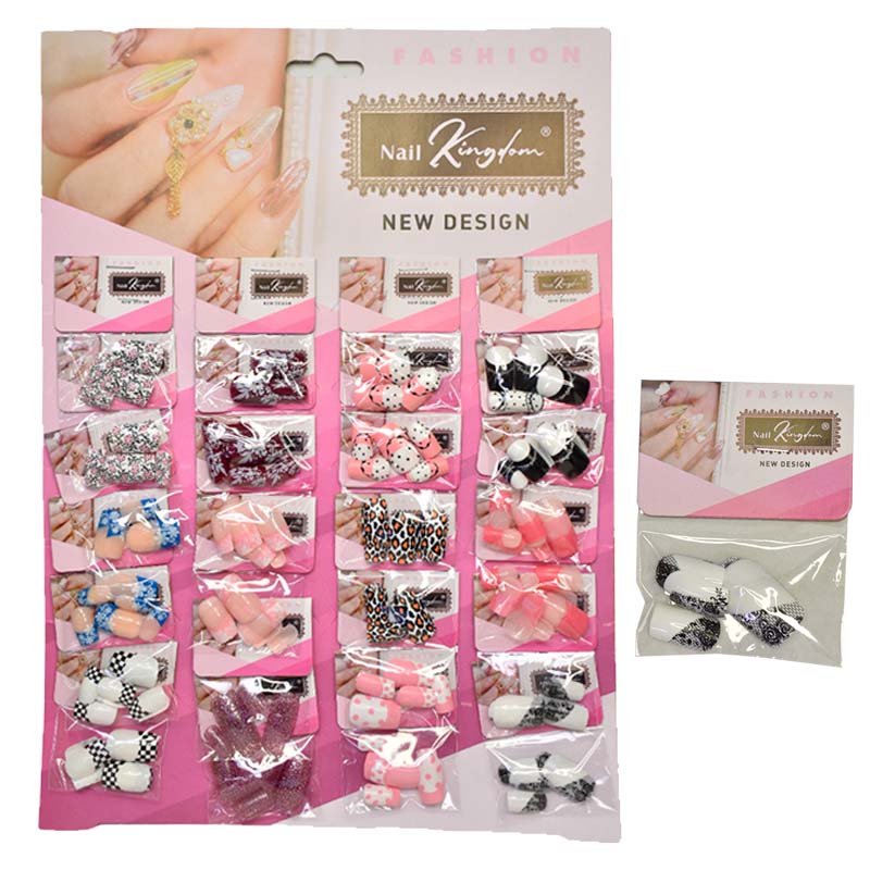 Set de uñas en sobre New Desig Nail kingdom