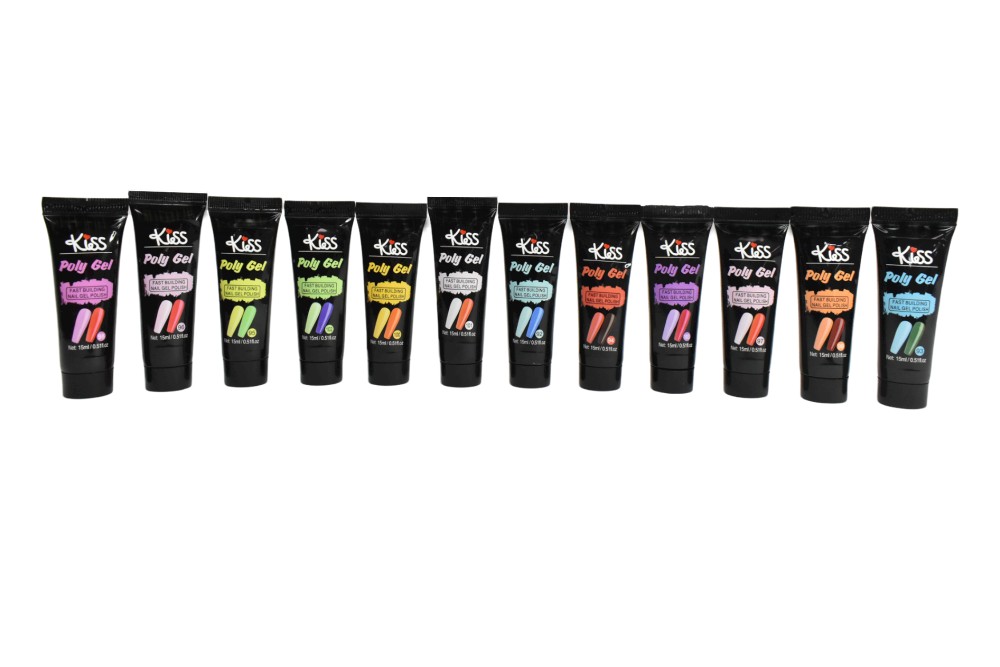 Polygel térmico para uñas Kiss 15ml