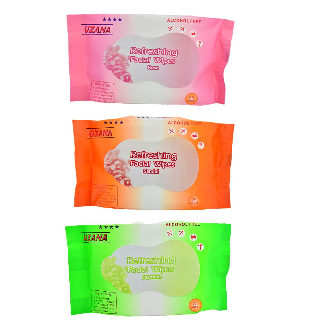 Toallitas desmaquillantes Uzana