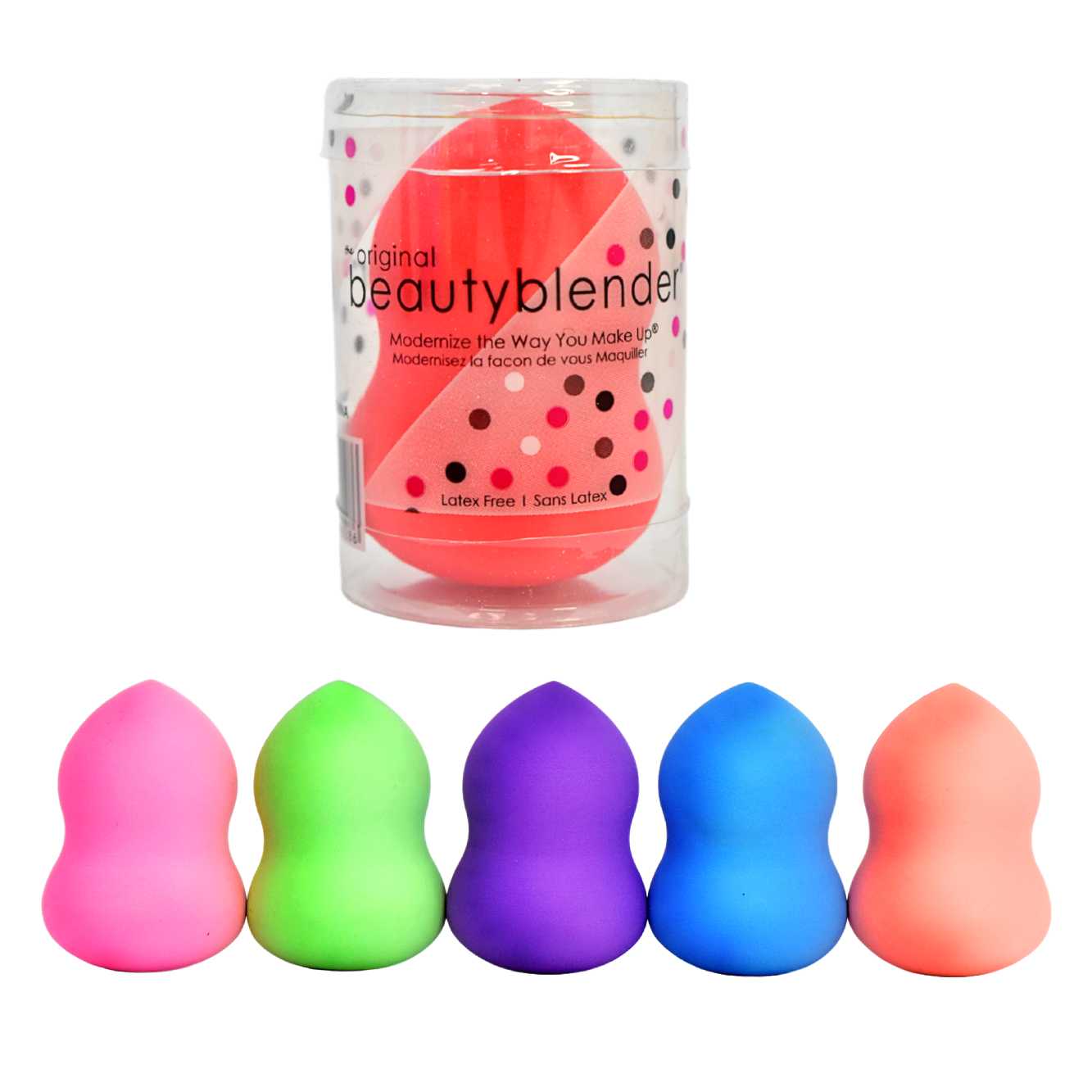 Esponja para maquillaje presentación en pera Beauty Blender