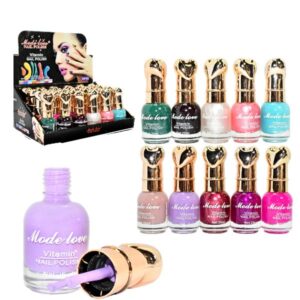 Pinta Uñas Mode Love 25 Ml Tapa De Corazon Dorado