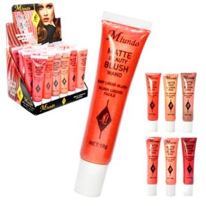 Rubor Matte Liquido Presentacion De Tubo Miundo 18G