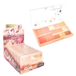 Sombra Para Ojos De 13 Colores Angel Rose Pop Color