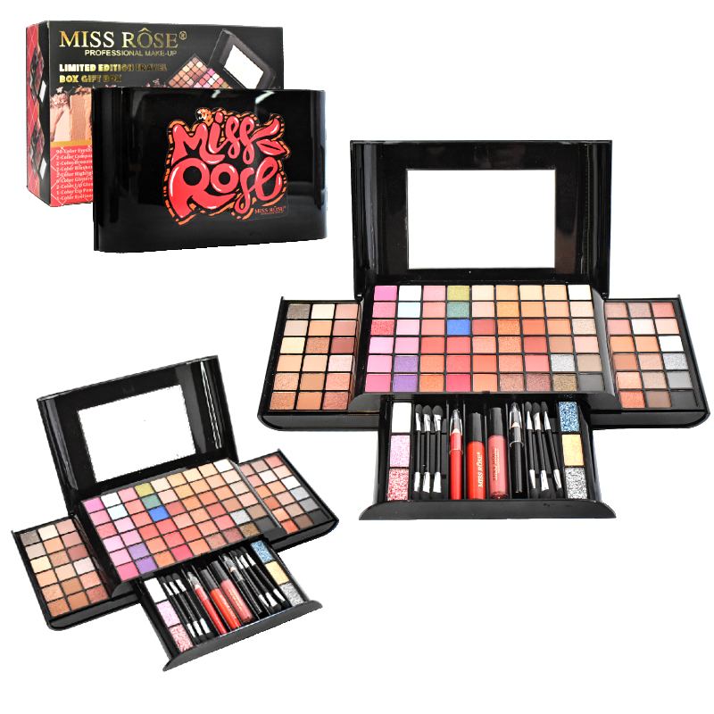 Kit De Maquillaje Miss Rose De Q198 Surtidos - Imagen 2