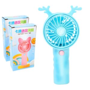 Mini Ventilador Portatil con Orejas de Animalitos Colores Surtidos
