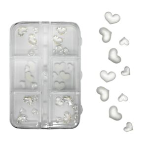 Decoración Para Uñas Diseños de Corazón Empaque Plástico