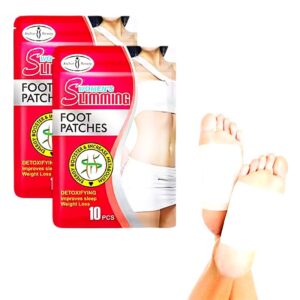 Sobre de 10 parches desintoxicantes AICHUN BEAUTY empaque rojo