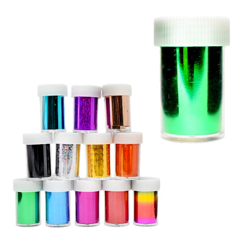 Foil Para Uñas En Presentación de Diseños Surtidos