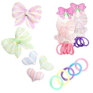 Duo de ganchos para cabello diseño de flores colores surtidos