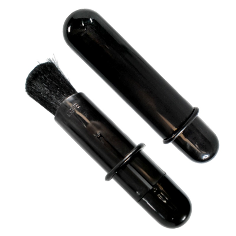 Brocha multiusos negra Retractil en capsula