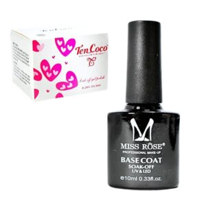 Base Coat MISS ROSE empaque negro10ml