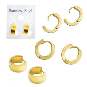 Arete Sencillo color Dorado