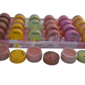 Rubor en Polvo con Tapas de Frutas Tonos Surtidos