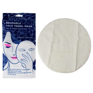 Mascarilla facial reutilizable comprensa de calor y frio FACE CECRET