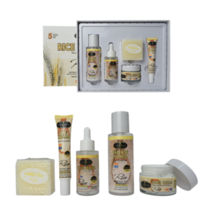 Kit de Cuidado Facial con Extracto de Arroz Aichun Beauty