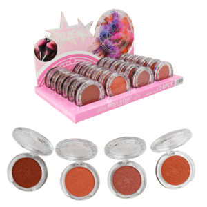 Rubor circular presentacion transparente MISS ROSE