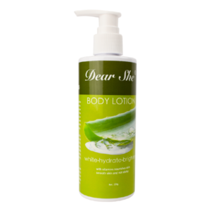 Locion corporal de aloe vera DEAR SHE 250G.
