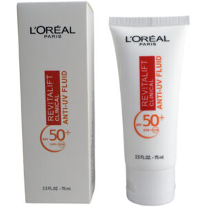 Protector Solar Revitalift Clinical Anti-UV Fluid spf 50+ l’oréal paris 75ml (copia)
