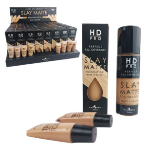 Base de Alta Cobertura Slay Matte en Tonalidades Surtidas de Italia Delux