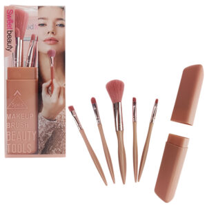 SET DE BROCHAS DE MAQUILLAJE 5 PIESAS SWEET BEATY