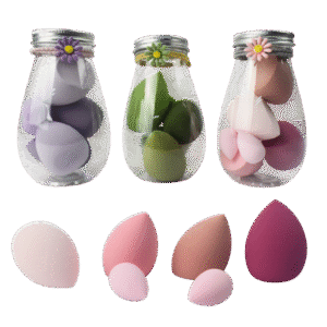 Paquete de esponjas envase forma de Pera 6 pcs en Colores Surtidos Lote 1