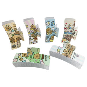 Gancho para Cabello Rectangular con diseños de Capibara