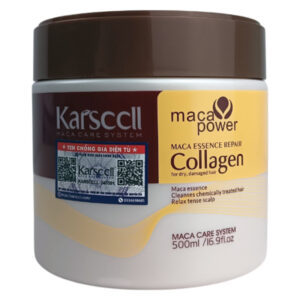 Máscara de Colageno x 500g   para cabellos procesados (teñidos) Karsccll Maca Power