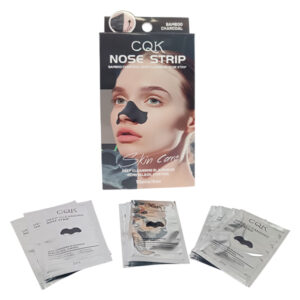 Banda Removedora de puntos Negros para Nariz con extracto de Carbón de Bambú 10 unidades de CQK