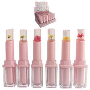 Brillo labial con naturaleza muerta en el interior de Meike Glamour