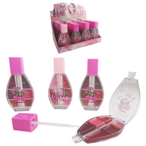 Balsamo labial paleta de 6 colores con aplicador de cherrys Blush Lipstick Lip Balm de Huxia Beauty