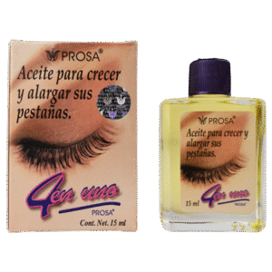 Aceite para crecimiento y alargamiento de pestañas prosa