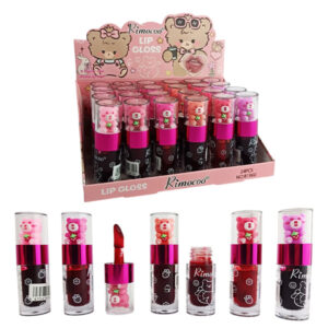 Tinta para labios Lip Gloss Plump Girl Lips tonos variados con tapon de osito Rimocoo